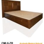 cabecero de cama con cajones