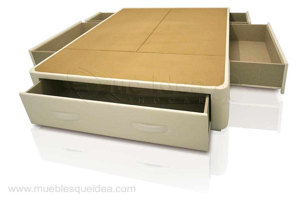 cama con cajones plus