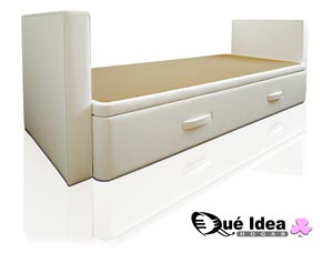 cama nido con brazos laterales