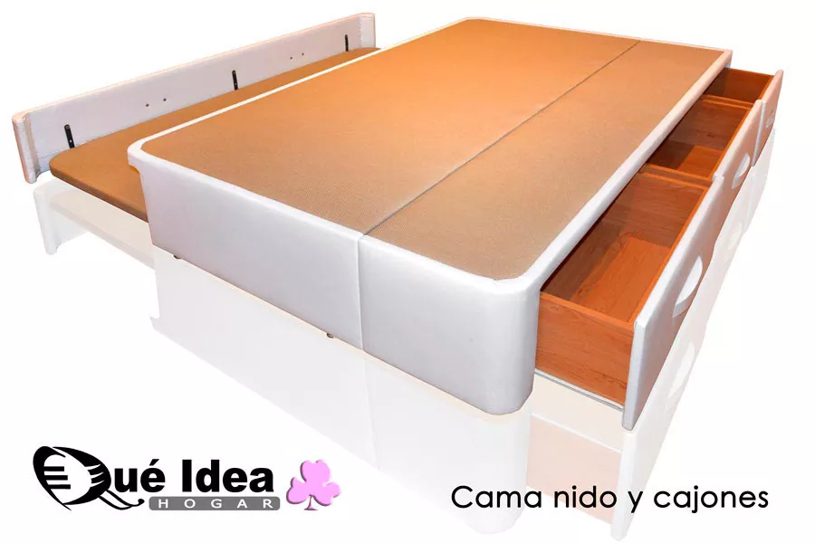 cama nido con cajones laterales