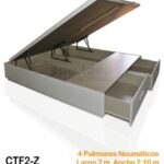 canapé abatible 2x2