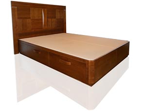 canapé con cajones laterales natural