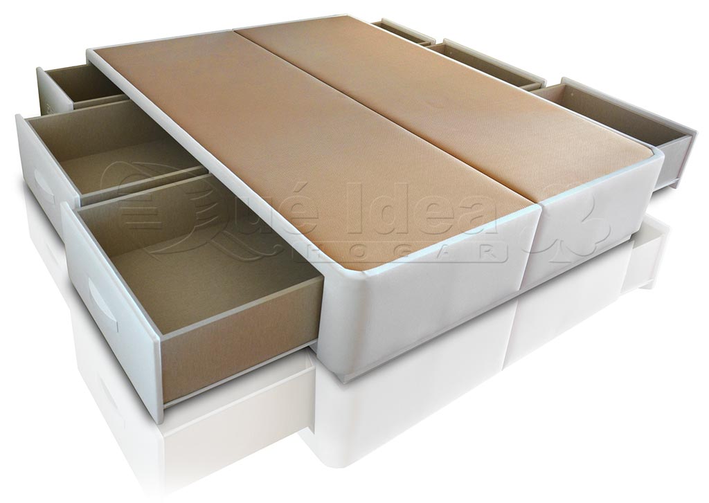 cama canapé con cajones laterales