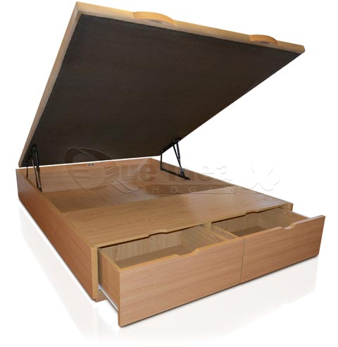 camas y canapés con cajones en madera de Qué Idea Hogar sabiendo que fabricamos todas las medidas