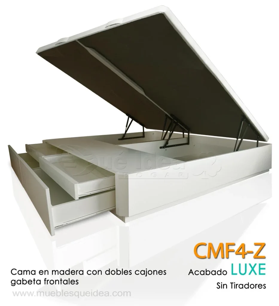 cama con cajones modelo cmf4-z