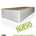 imagen de la nueva cama nido de madera