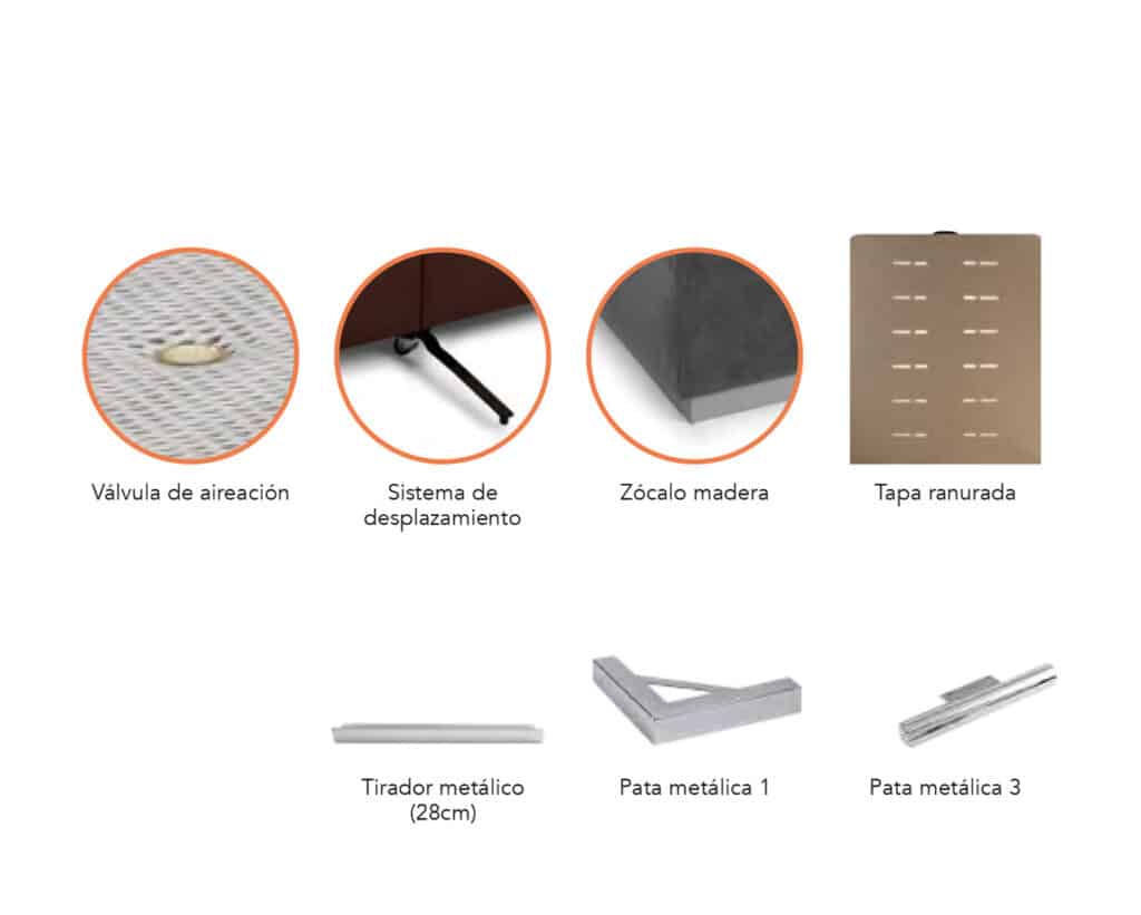 canapes tapizado munich detalles